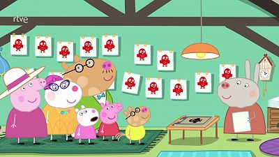 El día del arte casero - Peppa Pig | Ver