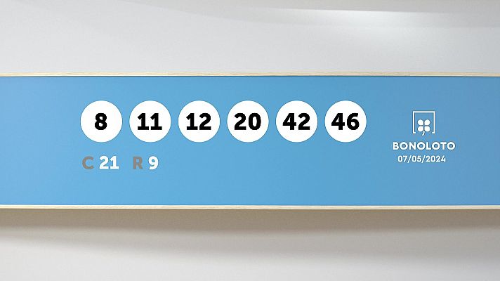 SELAE - Sorteo de la Lotería Bonoloto y Euromillones del 07/05/2024