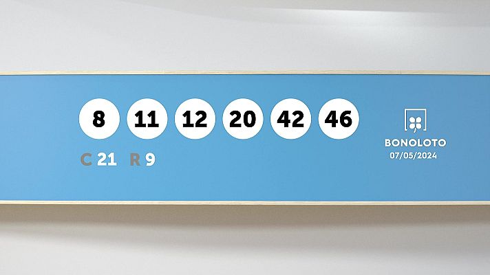 SELAE - Sorteo de la Lotería Bonoloto y Euromillones del 07/05/2024