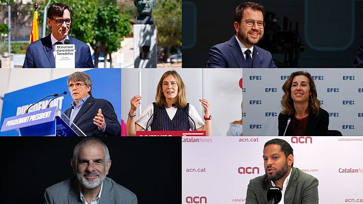 Telediario 1 - El anuncio de Illa de fichar a Trapero calienta la campaña catalana