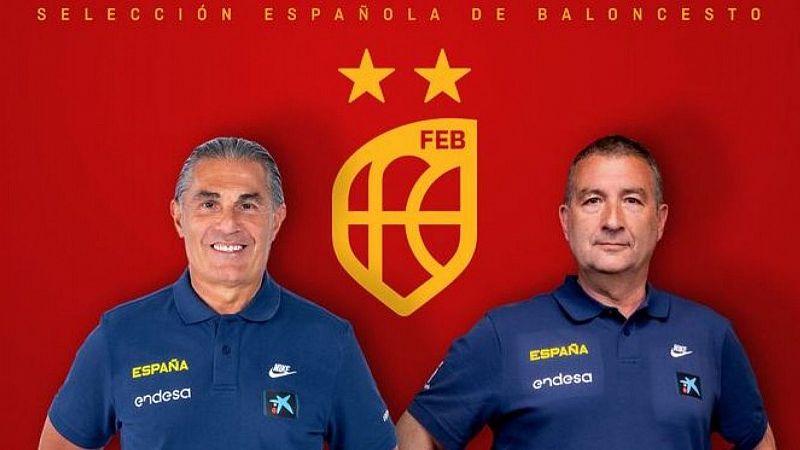 Elisa Aguilar anuncia la renovacin de Sergio Scariolo y Miguel Mndez, los seleccionadores de baloncesto