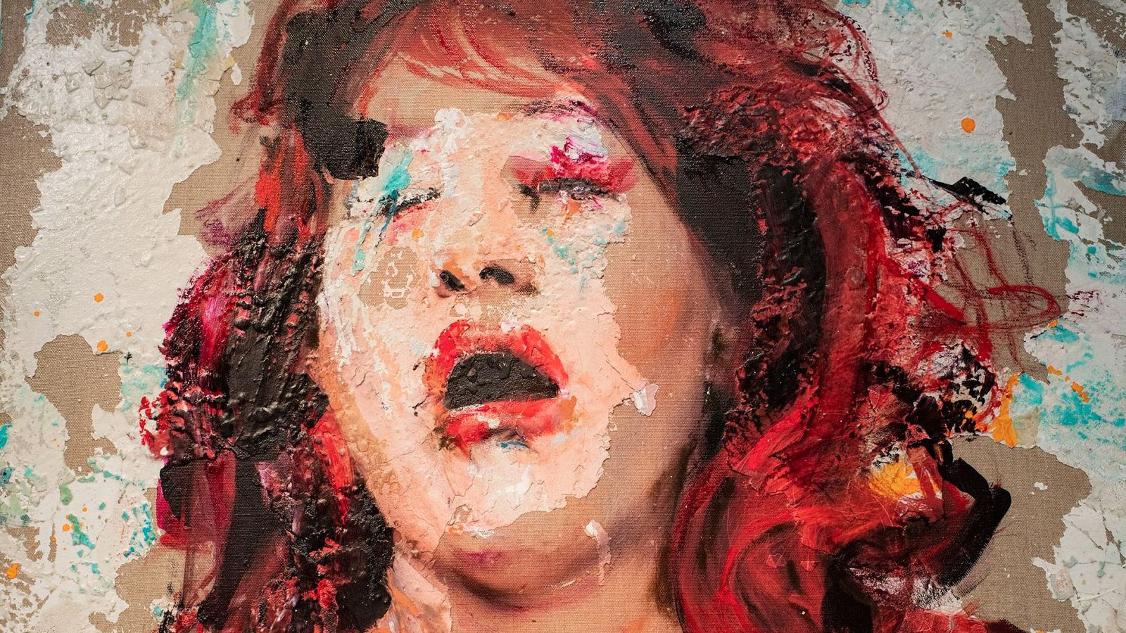 Lita Cabellut presenta su nueva exposición en Madrid