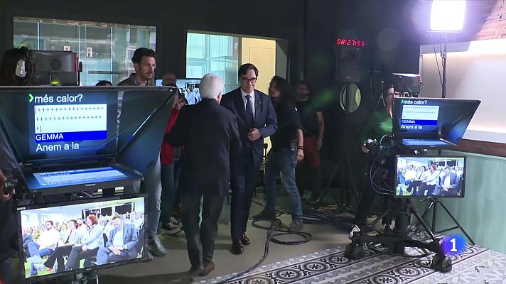 L'Informatiu - A només quatre dies dels comicis, l'anunci de Trapero acapara l'atenció dels candidats