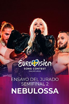 Eurovisión - Ensayo del jurado de Nebulossa en la Segunda Semifinal