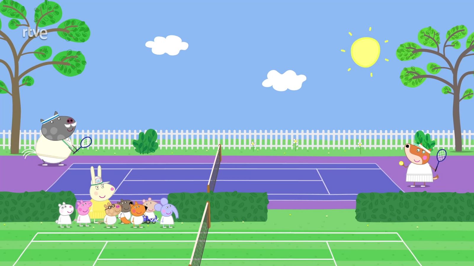 Juegos de raqueta - Peppa Pig | Ver