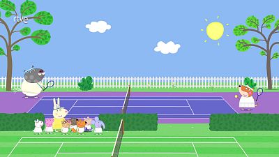 Juegos de raqueta - Peppa Pig | Ver