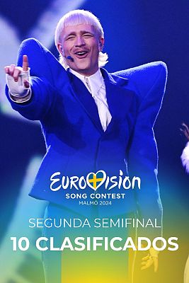 Eurovisión - Los 10 clasificados de la Segunda Semifinal