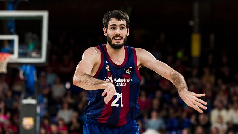 Decepcin de los jugadores del Bara tras caer en la Eruoliga | Ver