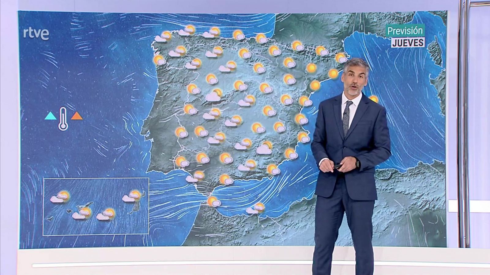 Intervalos de levante fuerte en el Estrecho y Alborán - ver ahora