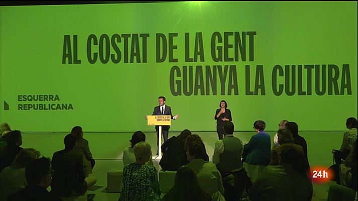 El Vespre - La defensa del català entra en escena a la recta final de la campanya