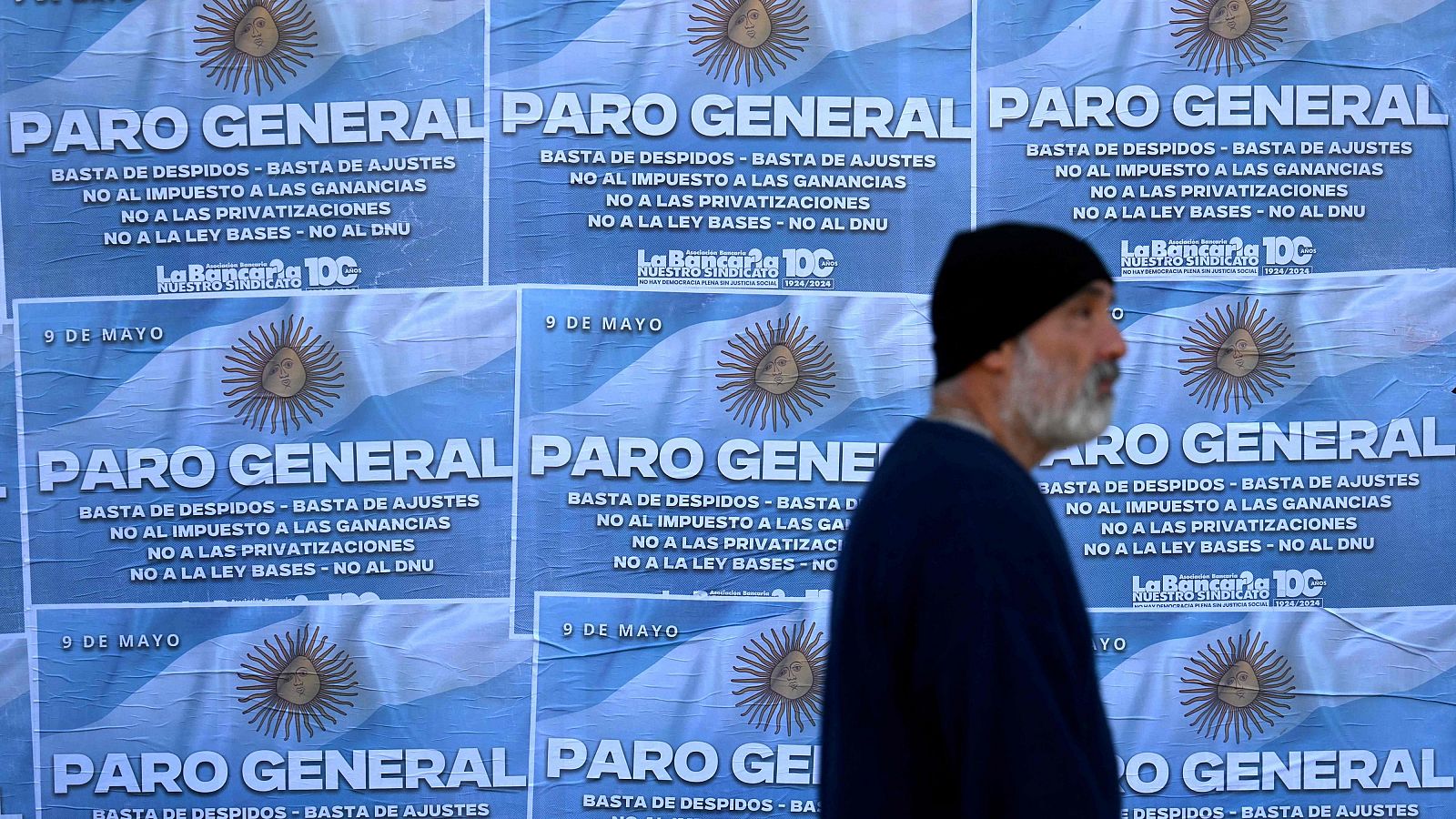 Argentina vive su segunda huelga general bajo el mandato de Milei