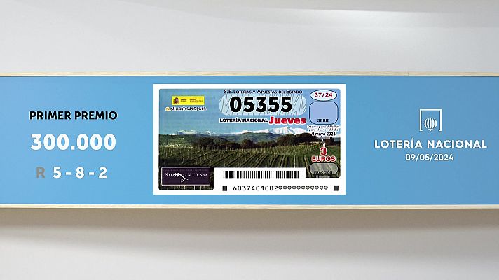 SELAE - Sorteo de la Lotería Nacional del 09/05/2024