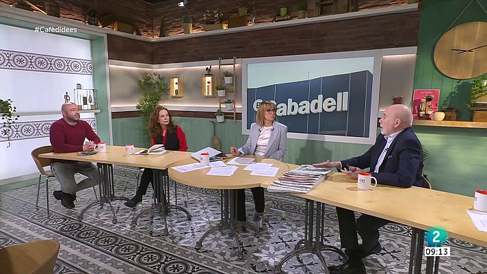 Cafè d'idees - Pere Aragonès, favorits per Eurovisió i BBVA-Sabadell