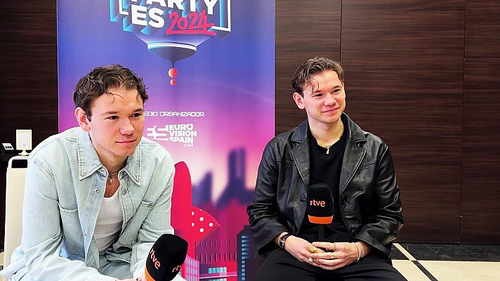 Entrevista a Marcus & Martinus, representantes de Suecia en Eurovisión 2024