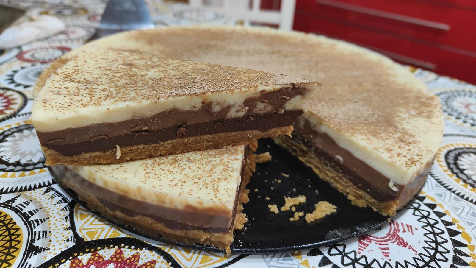 Mañaneros: Receta de tarta tres chocolates, fácil y paso a paso