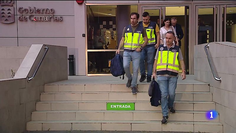 Desde las 8 de la mañana buscaron correos y material relacionado con el Caso Mascarillas. Se llevaron varios ordenadores y expedientes.