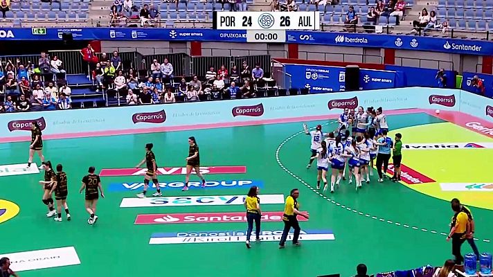 Balonmano - Los minutos finales que dan el pase a semis de la Copa de la Reina al Aula Valladolid