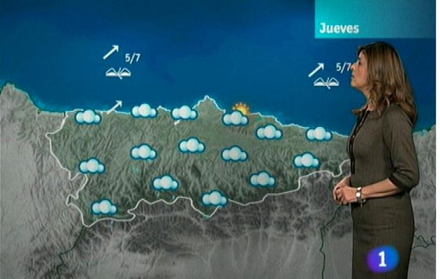 Panorama Regional - El tiempo en Asturias - 12/12/12