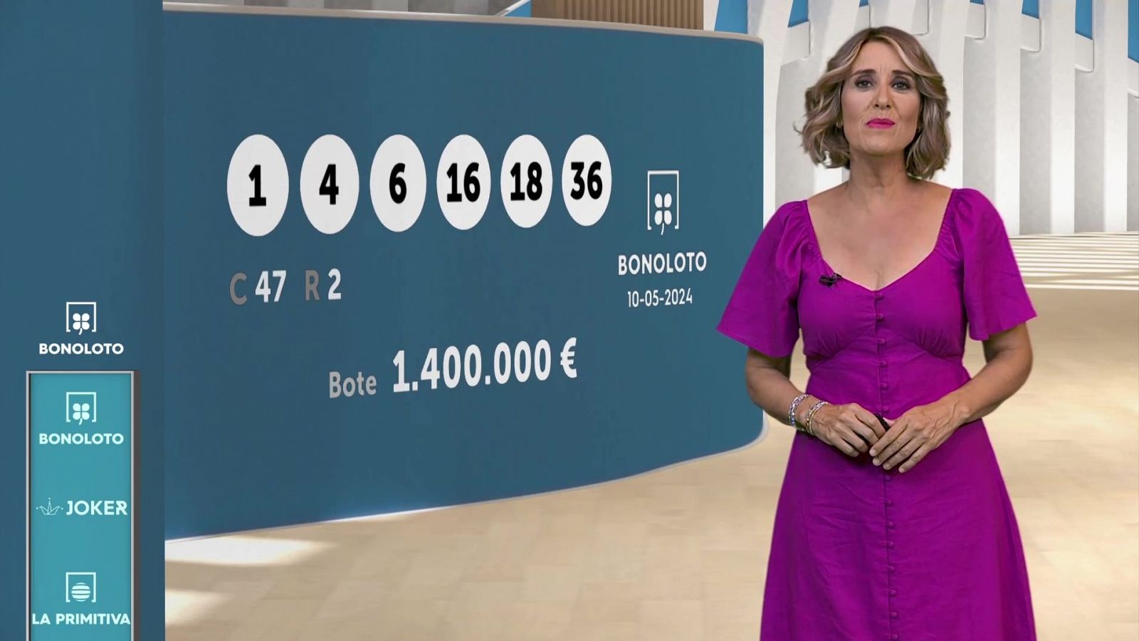 Sorteo de la Bonoloto y Euromillones: 10/05/2024