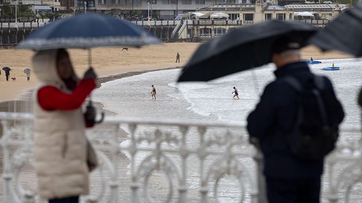 El tiempo - Aumento de temperaturas en el Mediterráneo y tormentas en parte de la Península