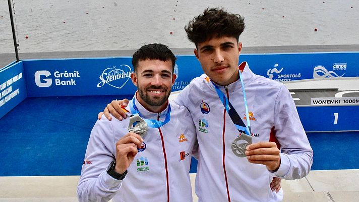 Telediario Fin de Semana - La selección española de piragüismo consigue medallas y plazas para París en el preolímpico