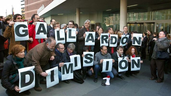 Huelga en justicia