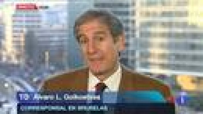 Telediario 1 - El Ecofín debate la unión bancaria