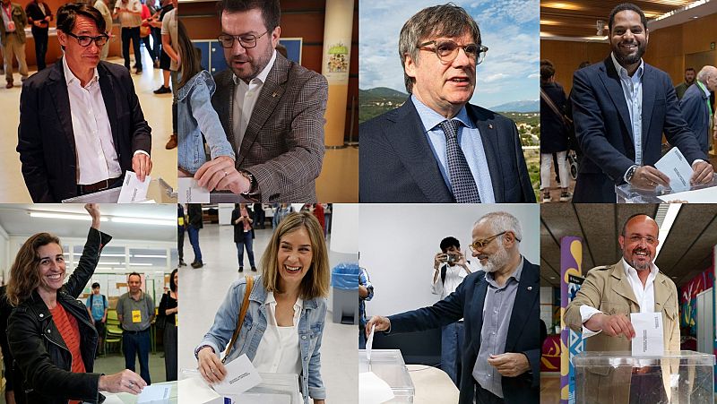 Los candidatos a la Generalitat llaman a votar por Cataluña - Fin de semana 24h | Ver