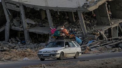 Familias enteras, obligadas a evacuar Ráfah por los ataques israelíes