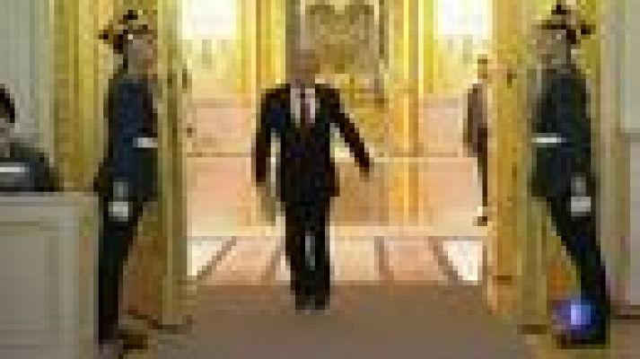 Telediario 1 - Vladímir Putin afirma que no tolerará intromisiones extranjeras