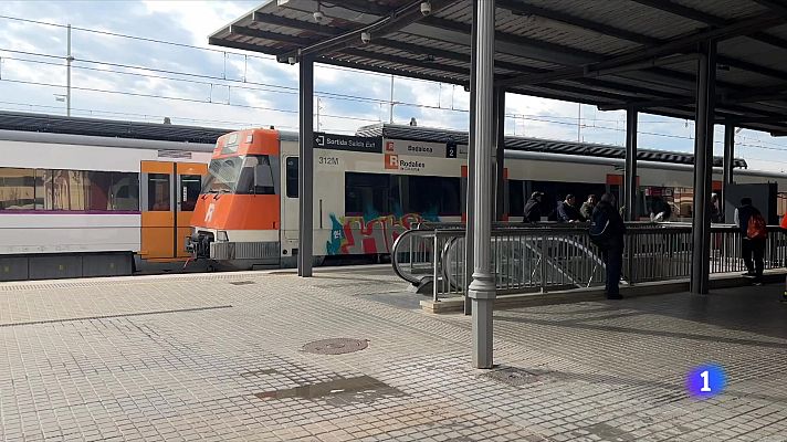 La xarxa ferroviària pateix la incidència més greu dels últims mesos