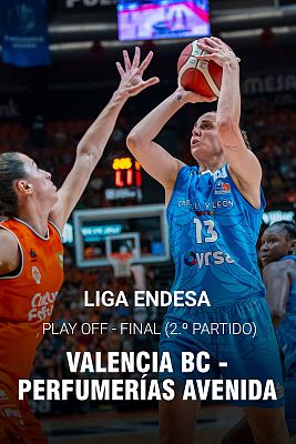 Baloncesto en RTVE - Baloncesto - Liga Endesa. Play Off final 2º Partido: Valencia BC - Perfumerías Avenida