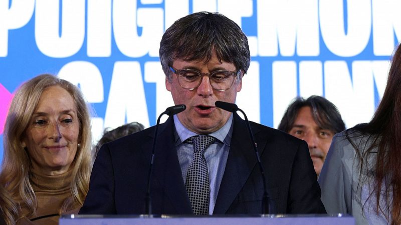 Puigdemont reivindica a Junts como primera fuerza del independentismo - Especiales informativos | Ver