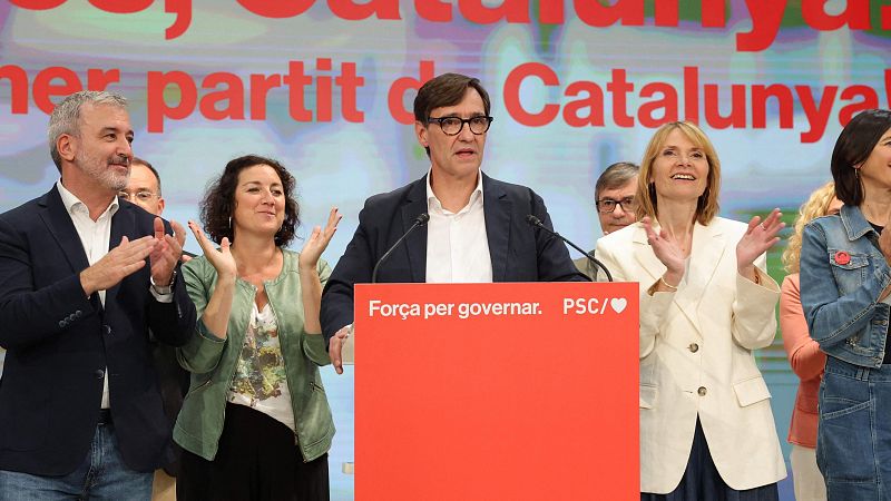 Illa anuncia tras su victoria que se presentar a la investidura: "Catalua abre una nueva etapa"