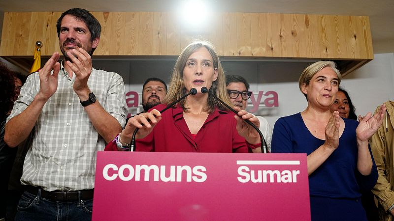 Elecciones catalanas | Albiach: "Los comunes son imprescindibles" - Especiales informativos | Ver