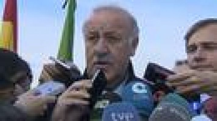 Telediario 1 - Del Bosque, a Wenger: "La realidad se verá en el campo"