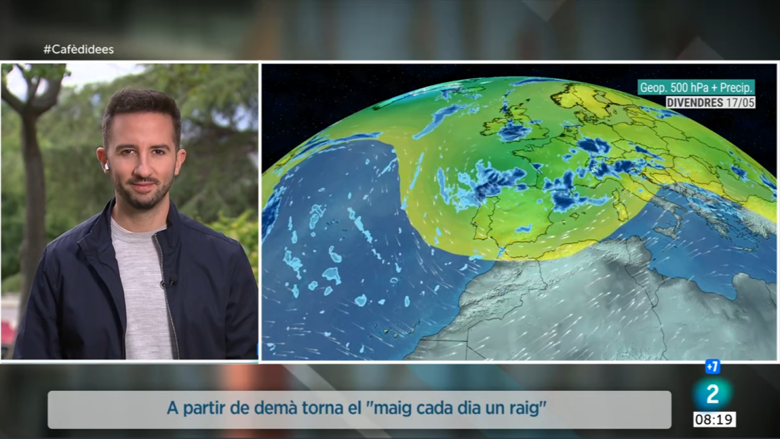 El Temps - Dilluns, darrer dia de calor: tornen els ruixats, les tempestes i la fresca | Veure