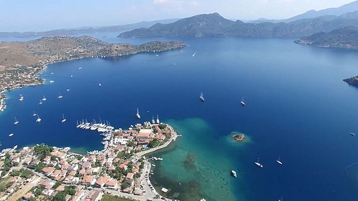 Turquía en barco