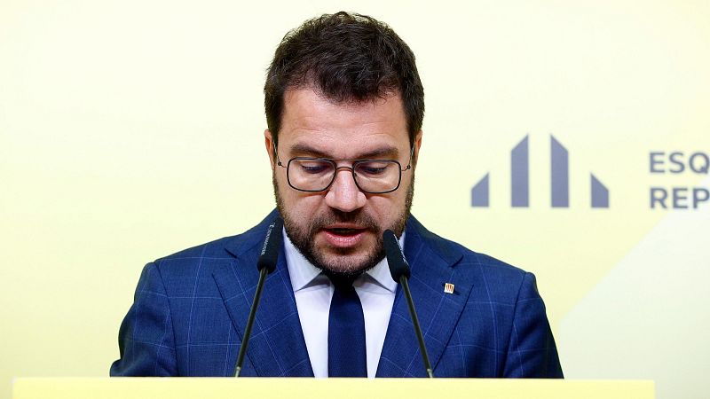 Aragonès abandonará la política tras el desplome de ERC el 12M | Ver