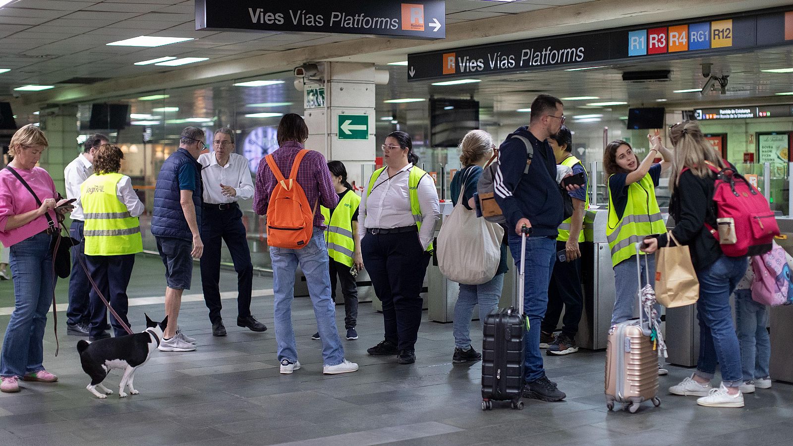 Continúa el caos en Rodalies tras el robo de cobre en Montcada