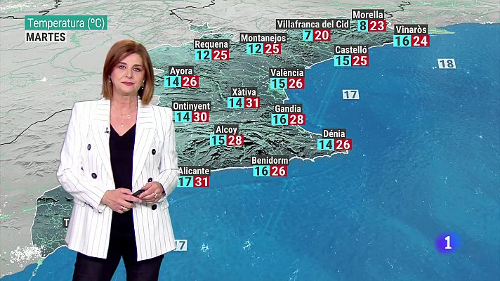 L'informatiu - Comunitat Valenciana - El tiempo en la Comunitat Valenciana - 13/05/2024