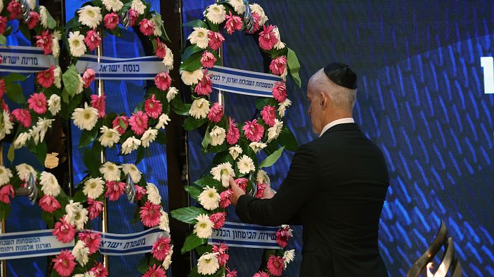 Telediario 2 - Israel honra a sus muertos en el Día de los Caídos