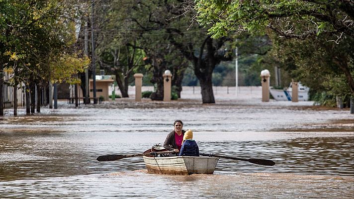 Las históricas lluvias en Brasil dejan cerca de 150 muertos