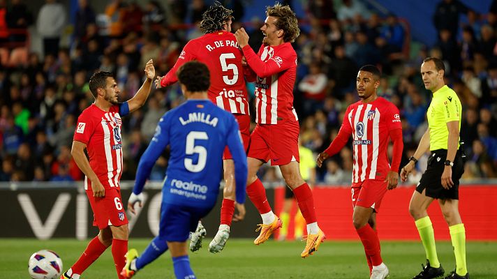 Resúmenes de LaLiga - Getafe - Atlético Madrid: resumen del partido, 36ª jornada | 1ª