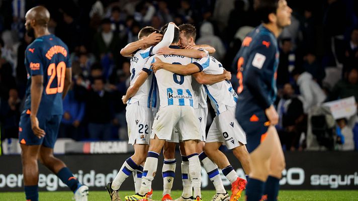 Real Sociedad - Valencia: resumen del partido, 36ª jornada | 1ª