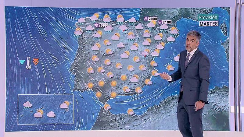Posibles precipitaciones fuertes o persistentes en Pirineos y aledaños - ver ahora
