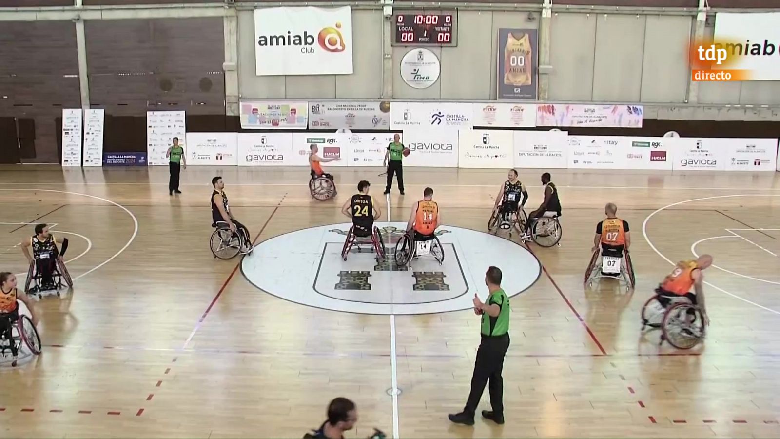 Baloncesto en silla de ruedas - Liga nacional 16ª jornada: AMIAB Albacete - CD Ilunion