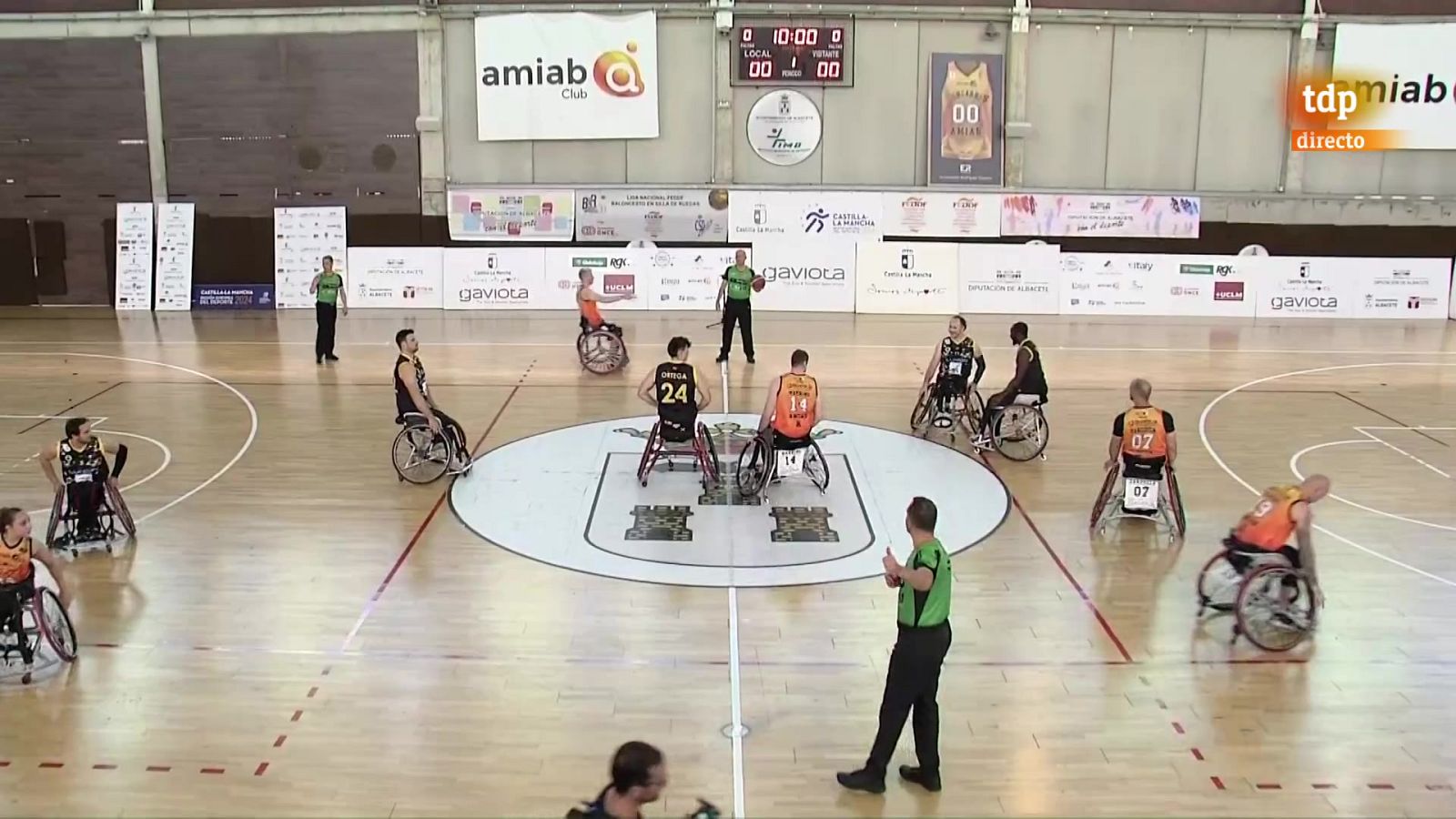 Baloncesto en silla de ruedas - Liga nacional 16ª jornada: AMIAB Albacete - CD Ilunion - ver ahora