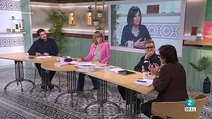 Cafè d'idees - Joan Tardà, 'Confiar no tiene precio' i Carlos Hipólito