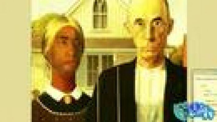 Telediario 1 - Calendario-arte con los jugadores de Estudiantes